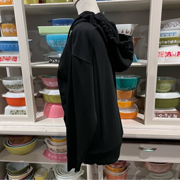 Ivy Park Black Full-Zip Logo Hoodie - Size XS - Picture 9 of 16